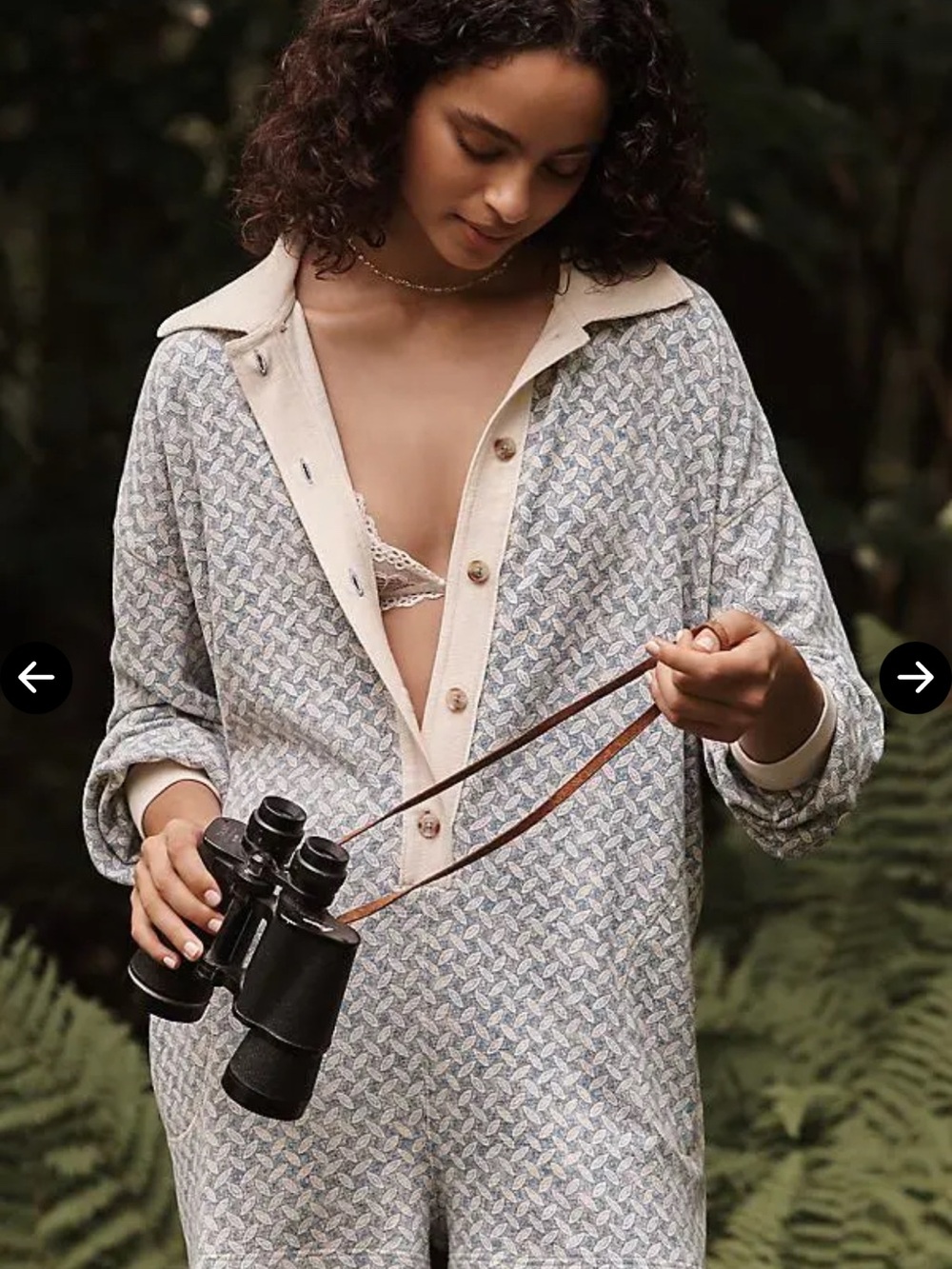 Anthropologie Waffle Cocoon Romper